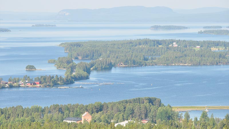 Storuman Sveriges djupaste sjöar