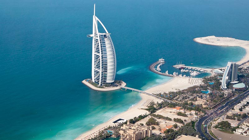 Burj Al Arab 10 av världens lyxigaste hotell