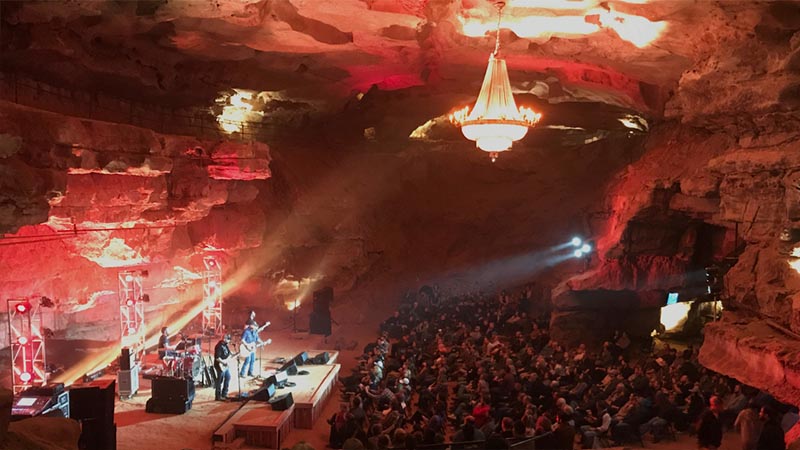 Cumberland Caverns 10 av världens häftigaste konsertarenor