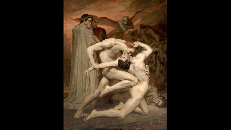 Dante 10 obehagliga målningar