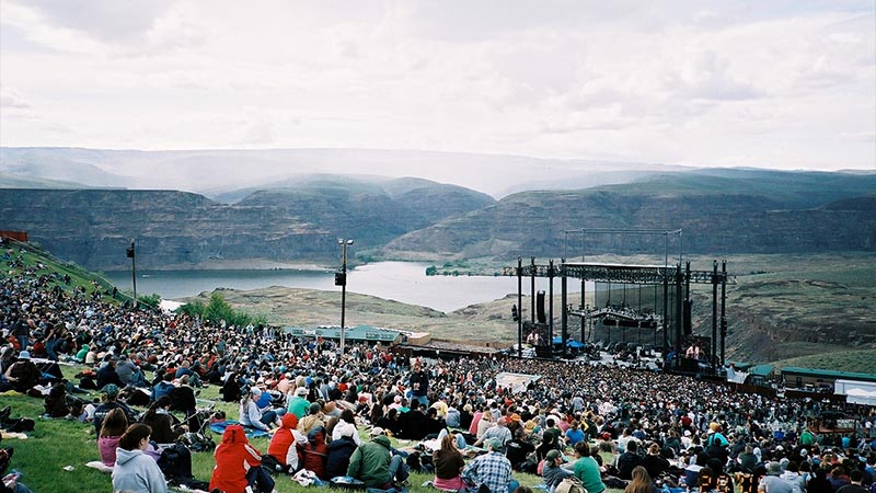 The Gorge 10 av världens häftigaste konsertarenor