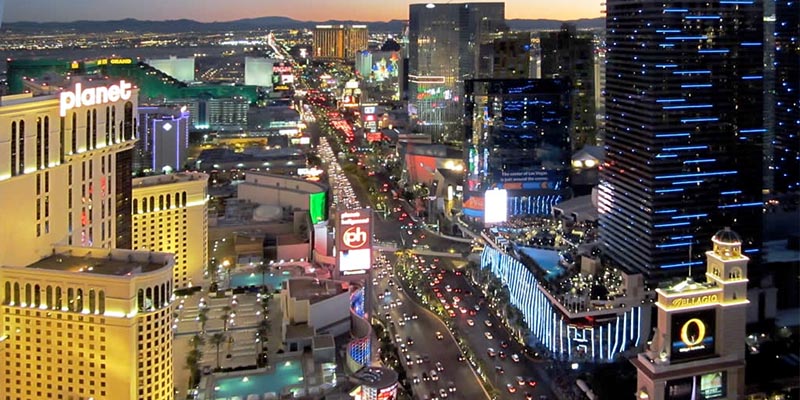 The Strip Fem saker Las Vegas är känt för