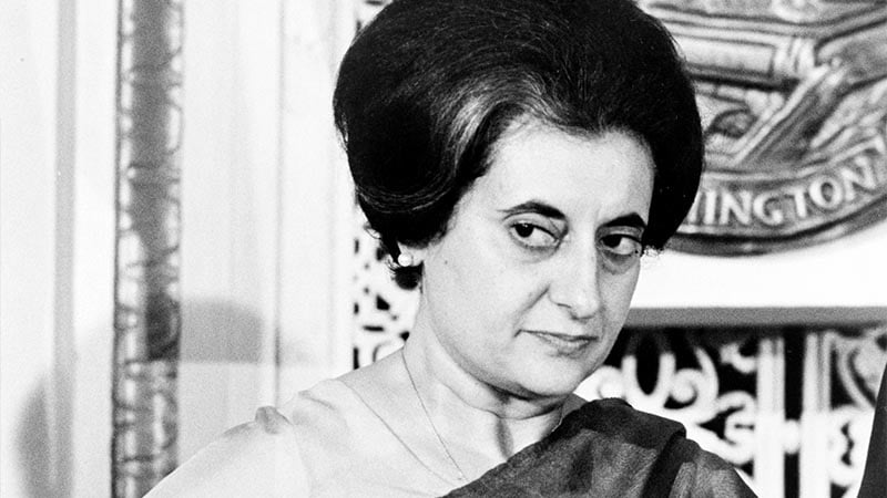 Indira Gandhi 15 politiska mord som skakade världen