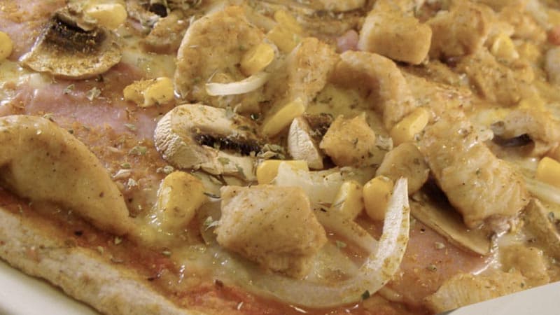 Kycklingpizza Sveriges populäraste pizzor