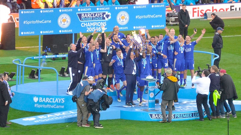 Leicester Klubbarna som vunnit Premier League