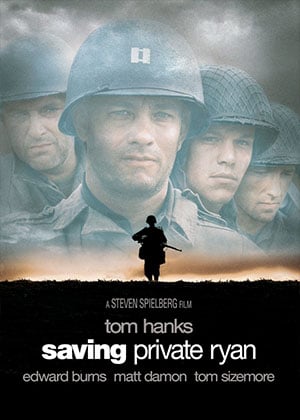 Saving Private Ryan Bästa Hollywoodfilmerna från 1998