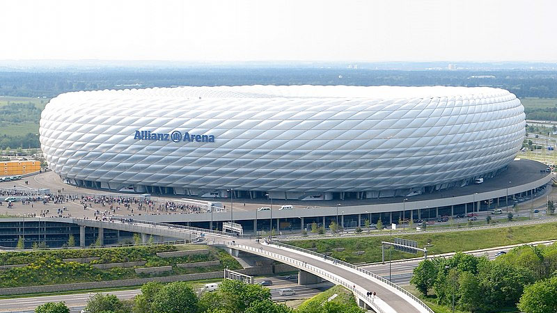Allianz Arena 15 av världens häftigaste arenor