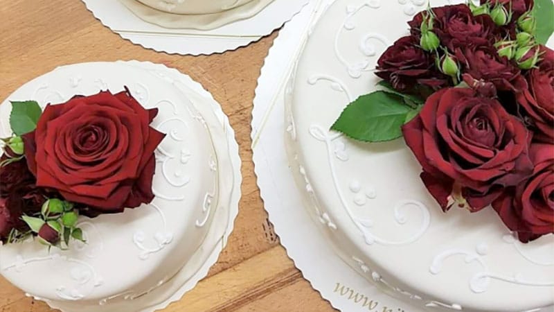 Nojds 15 bagerier där du kan beställa din bröllopstårta