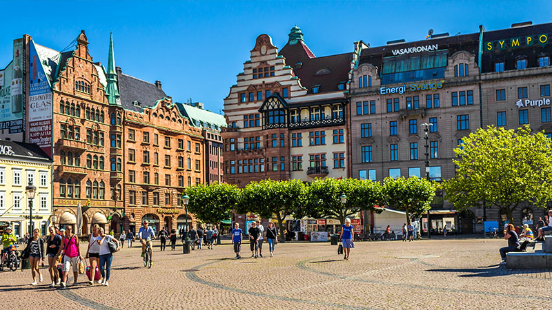 Malmo 5 vackra städer i Sverige